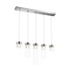 Suspensie GEM P0389-05E-B5AC Zumaline G9, Crom, Polonia