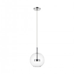 Pendul ENCELADUS P0428-01J-F4AC Zumaline LED, Crom, Polonia