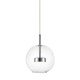Pendul ENCELADUS P0428-01J-F4AC Zumaline LED, Crom, Polonia