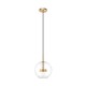 Pendul ENCELADUS P0428-01J-L4AC Zumaline LED, Auriu, Polonia