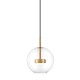 Pendul ENCELADUS P0428-01J-L4AC Zumaline LED, Auriu, Polonia