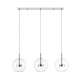 Suspensie ENCELADUS P0428-03J-B5AC Zumaline LED, Crom, Polonia
