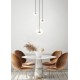 Suspensie ENCELADUS P0428-03L-L4AC Zumaline LED, Auriu, Polonia