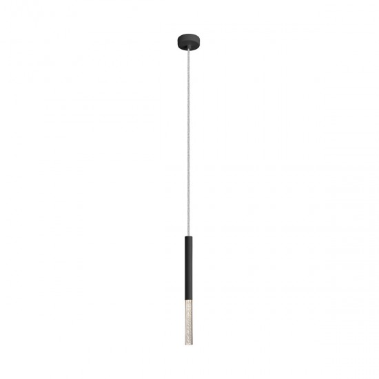 Pendul ONE P0461-01E-P7P7 Zumaline LED, Negru, Polonia