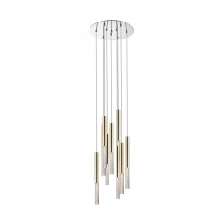 Suspensie ONE P0461-09L-B5F7 Zumaline LED, Auriu, Polonia