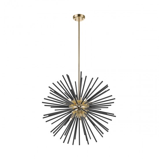 Suspensie URCHIN P0491-09C-F7BC Zumaline G9, Auriu, Polonia