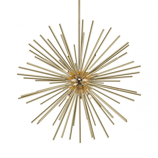 Suspensie URCHIN P0491-09C-F7DY Zumaline G9, Transparent, Polonia
