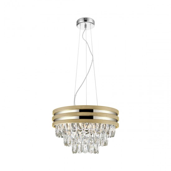 Candelabru NAICA P0525-04A-F4V6 Zumaline E14, Auriu, Polonia