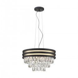Candelabru NAICA P0525-04A-P7D7 Zumaline E14, Negru, Polonia