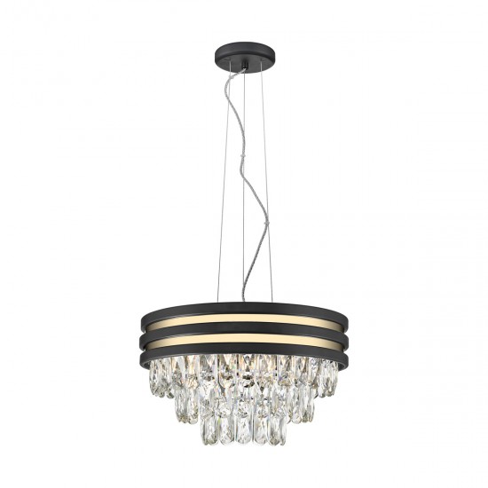 Candelabru NAICA P0525-04A-P7D7 Zumaline E14, Negru, Polonia