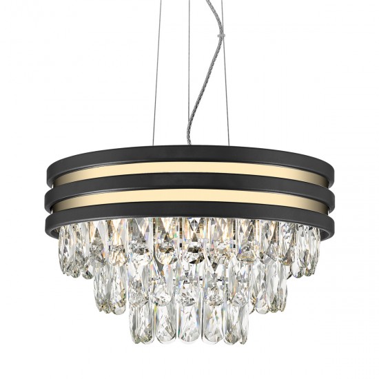 Candelabru NAICA P0525-04A-P7D7 Zumaline E14, Negru, Polonia