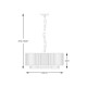 Suspensie SERGIO P0528-06H-P7AC Zumaline E14, Negru, Polonia