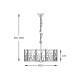 Suspensie CAROLINE P0541-05A-SDAC Zumaline E14, Negru, Polonia