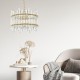 Candelabru ALEXANDRIA P0556-06D-V7V7 Zumaline G9, Auriu, Polonia