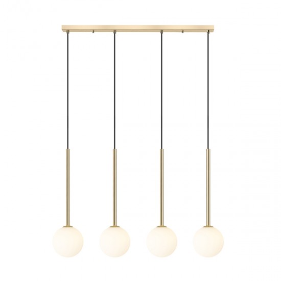 Suspensie ARCTURUS P0574-04D-F7AA Zumaline G9, Auriu, Polonia