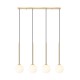 Suspensie ARCTURUS P0574-04D-F7AA Zumaline G9, Auriu, Polonia