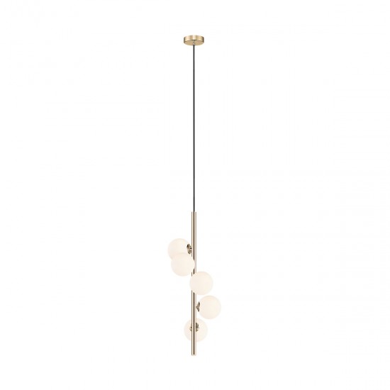 Suspensie ARCTURUS P0574-05E-F7AA Zumaline G9, Auriu, Polonia