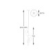 Suspensie ARCTURUS P0574-05E-F7AA Zumaline G9, Auriu, Polonia