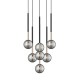 Suspensie ARCTURUS P0574-07F-SDFZ Zumaline G9, Negru, Polonia