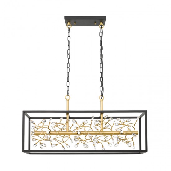 Suspensie SPRING P0578-06C-P7TF Zumaline G9, Auriu, Polonia