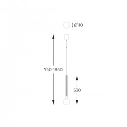 Pendul MIDA P0583-01A-2GHF Zumaline G9, Alama, Polonia