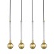 Suspensie MIDA P0583-04A-2GHF Zumaline G9, Alama, Polonia