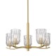 Candelabru TAZZA P0590-05B-V7AC Zumaline E14, Auriu, Polonia