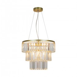 Candelabru TIFANNY P17127-4-1GD Zumaline E14, Auriu, Polonia