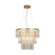 Candelabru TIFANNY P17127-4-1GD Zumaline E14, Auriu, Polonia
