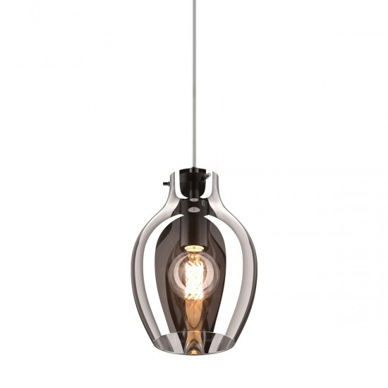Pendul BRESSO P19066A-D18 Zumaline E27, Argintiu, Polonia