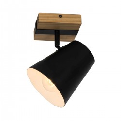 Lustra Spot ELTI P22077-1R Zumaline E27, Negru, Polonia