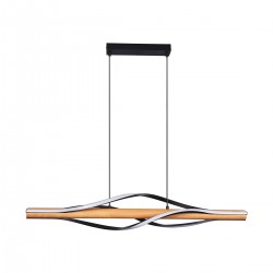 Suspensie BAEZ P230857003 Zumaline LED, Negru, Polonia