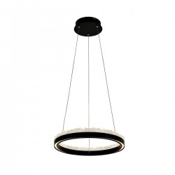 Suspensie REGI PD2304400R-MB Zumaline LED, Negru, Polonia