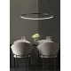 Suspensie HORIK PEN89424-90BK Zumaline LED, Negru, Polonia