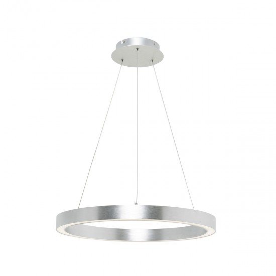 Suspensie CARLO PL200910-400-SL Zumaline LED, Argintiu, Polonia