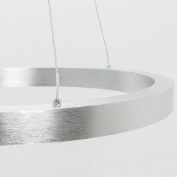 Suspensie CARLO PL200910-400-SL Zumaline LED, Argintiu, Polonia