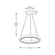 Suspensie CARLO PL200910-400-SL Zumaline LED, Argintiu, Polonia