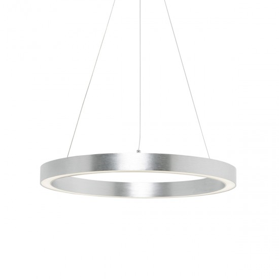 Suspensie CARLO PL200910-500-SL Zumaline LED, Argintiu, Polonia