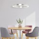 Suspensie CARLO PL200910-500-SL Zumaline LED, Argintiu, Polonia