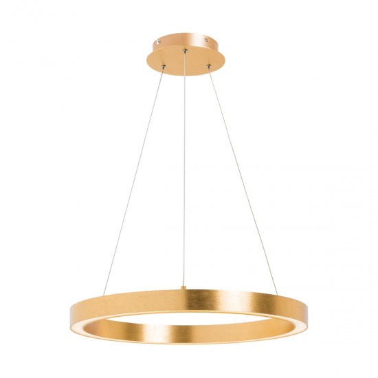 Suspensie CARLO PL200910-600-GD Zumaline LED, Auriu, Polonia