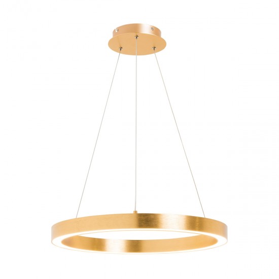 Suspensie CARLO PL200910-600-GD Zumaline LED, Auriu, Polonia