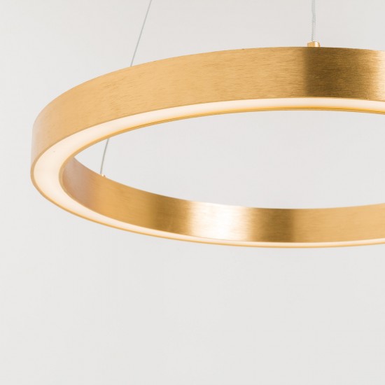 Suspensie CARLO PL200910-600-GD Zumaline LED, Auriu, Polonia