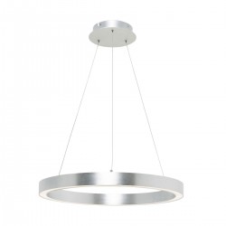 Suspensie CARLO PL200910-600-SL Zumaline LED, Argintiu, Polonia