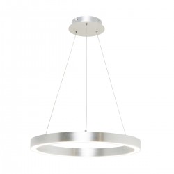 Suspensie CARLO PL200910-600-SL Zumaline LED, Argintiu, Polonia