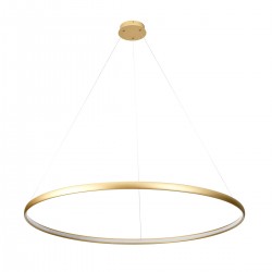 Suspensie CARLO PL210503-1200-GD Zumaline LED, Auriu, Polonia