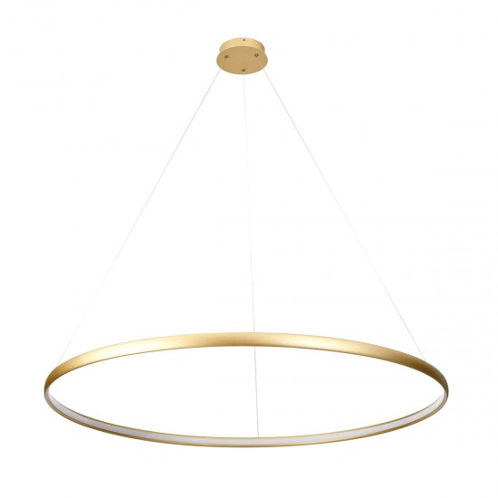 Suspensie CARLO PL210503-1200-GD Zumaline LED, Auriu, Polonia