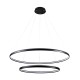 Suspensie CARLO PL210503-800+1200-BK Zumaline LED, Negru, Polonia