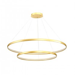 Suspensie CARLO PL210503-800+1200-GD Zumaline LED, Auriu, Polonia