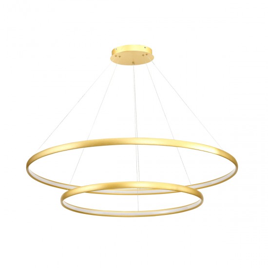 Suspensie CARLO PL210503-800+1200-GD Zumaline LED, Auriu, Polonia