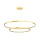 Suspensie CARLO PL210503-800+1200-GD Zumaline LED, Auriu, Polonia